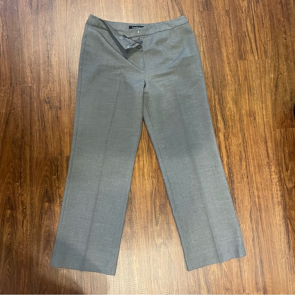 Evan Picone Gray Suiting Pants